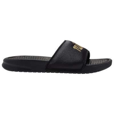 Nike Papucs Női Benassi JDI SE Txt Fekete/Arany Metal,CBV82594